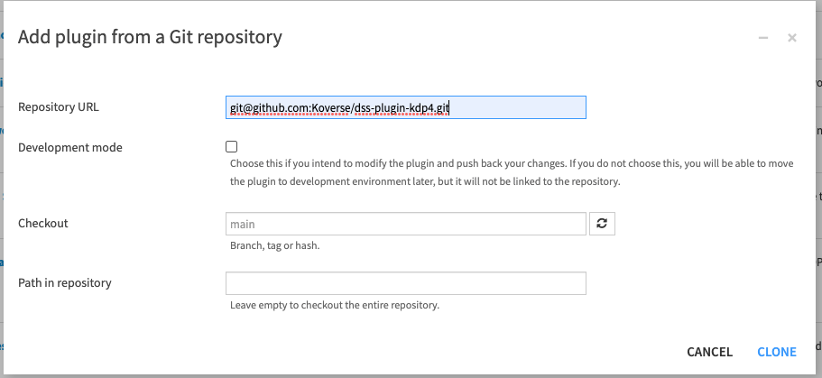 Add Plugin from GitHub Repository